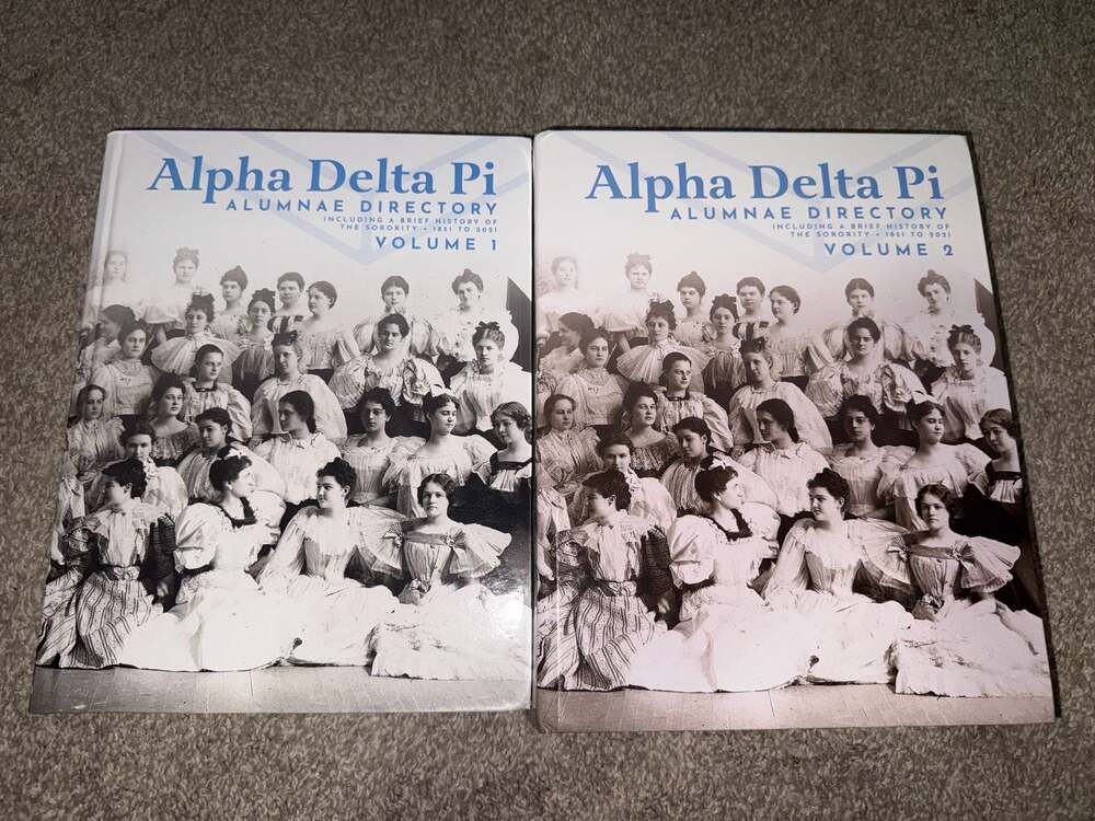 Alpha Delta Pi Alumnae Directory 1851-2021 Volumes 1 & 2
